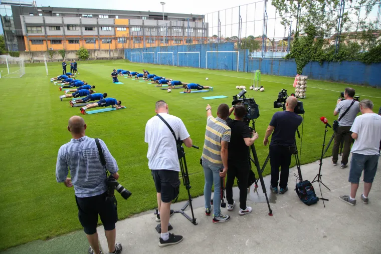 Prvi trening Dinama u novoj sezoni