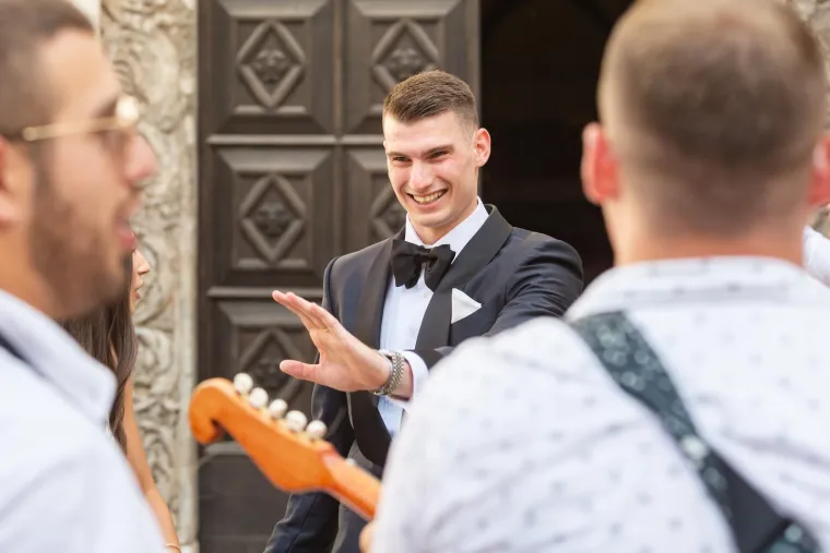 Dominik i Helena uplovili u bračnu luku: Uz mladence, u prvom planu bila je i moderna Livakovićeva mama
