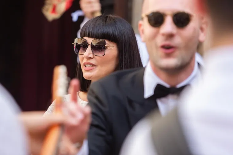 Dominik i Helena uplovili u bračnu luku: Uz mladence, u prvom planu bila je i moderna Livakovićeva mama