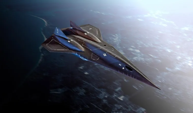 Producenti su koristili stručnost američke tvrtke i njezin konceptualni inženjerski i dizajnerski tim Skunk Works za izradu Darkstar-a koji se savija u fizici. 