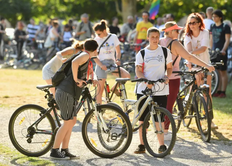 U Zagrebu održana treća prosvjedna vožnja biciklima za ravnopravan položaj LGBTI osoba
