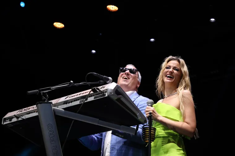 Milica Pavlović i Sa&scaron;a Matić