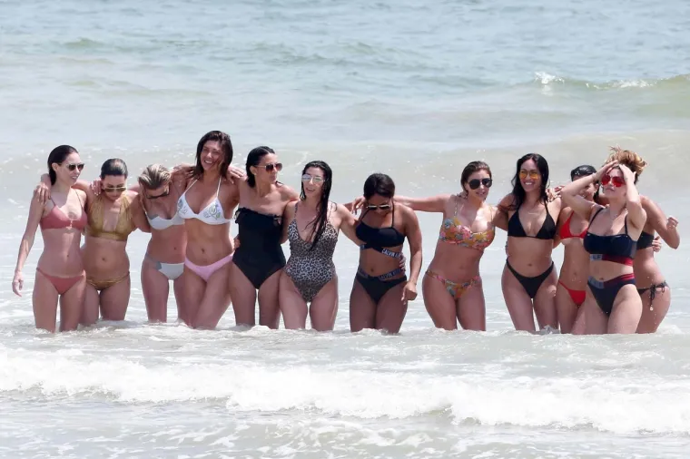 I Kim Kardashian je samo ljudsko biće: No, i prije drastičnog gubitka kila ponosno se pre&scaron;etavala plažom