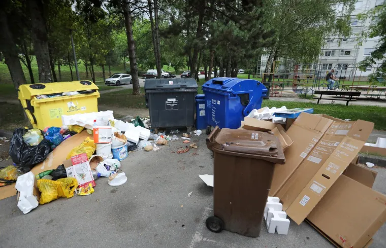 Situacija u Zagrebu svaki dan je sve gora, grad se pretvara u hrvatski Napulj: Pogledajte nevjerojatne prizore s ulica