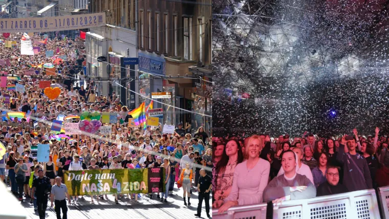 U isto vrijeme u Zagrebu održali su se Povorka ponosa i "katolički Woodstock." Deseci tisuća ljudi glasno su mar&scaron;irali za pravo da budu drukčiji, i tiho bdjeli kroz molitvu.