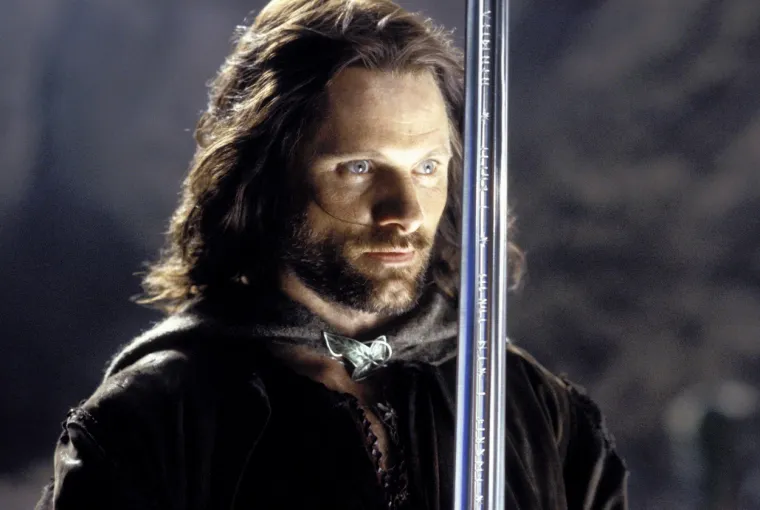 2. mjesto: Viggo Mortensen kao Aragorn iz Tolkienove sage "Gospodar prstenova".