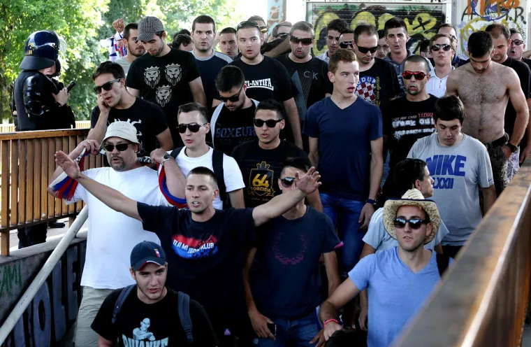 Pogledajte kakav show je Torcida napravila kada je posljednji puta stigla na ljetni derbi vlakom