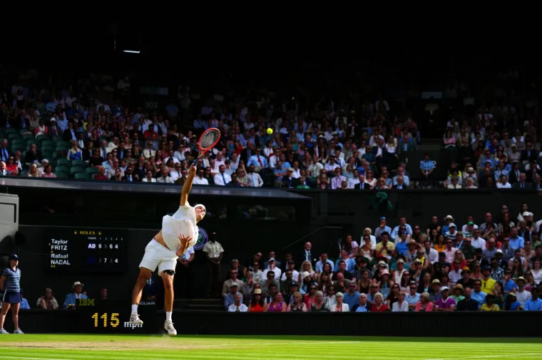 Nadal preživio šok i u dramatičnih pet setova izborio polufinale Wimbledona. Pogledajte prizore koji ostavljaju bez daha