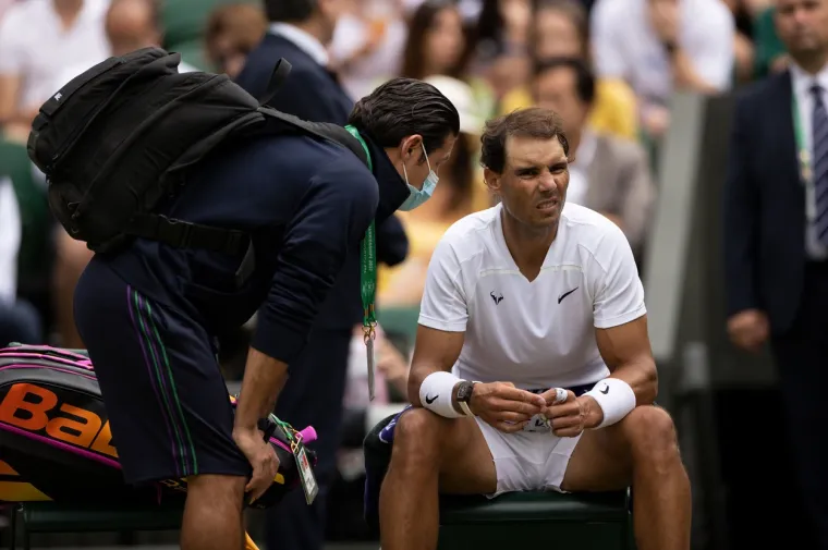 Neću tata! Ovako je izgledao Rafin monumentalni trenutak odbijanja oca Sebastiana i veliki povratak u trileru na Wimbledonu