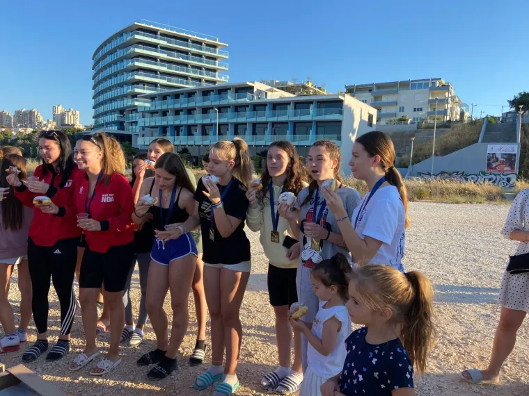 Splitske cheerleadersice osvojile europsko zlato: Pogledajte spektakularan doček na Žnjanu