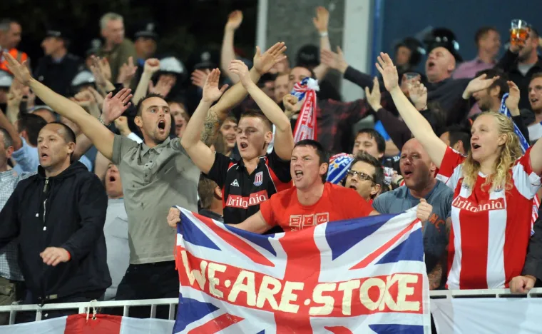 Stoke i Hajduk su ukrstili puteve 2011. godine i Englezi su u tijesnim ogledima bili spretniji te su pro&scaron;li dalje. U narednom periodu je ovaj klub ostvarivao i solidne rezultate no 2018. je tome do&scaron;ao kraj. Ispali su iz Premiershipa u koji su se relativno brzo vratili.
