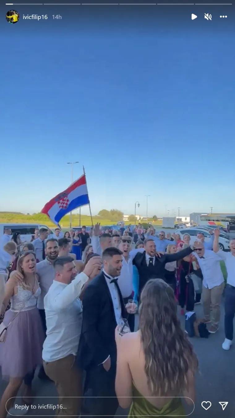 Rukometaš Luka Cindrić oženio je svoju srednjoškolsku ljubav Laru: Ludu ekipu zabavljala je Maja Šuput, i ona je objavila vesele kadrove