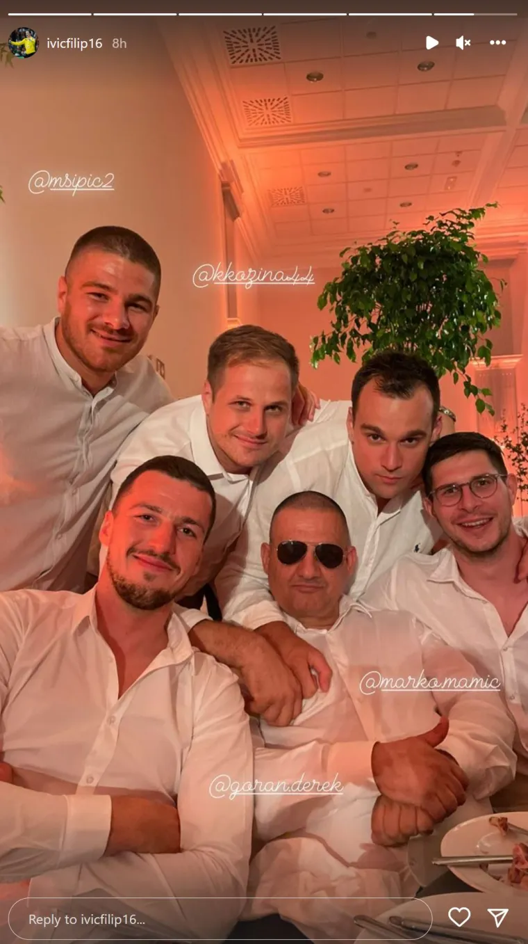 Rukometaš Luka Cindrić oženio je svoju srednjoškolsku ljubav Laru: Ludu ekipu zabavljala je Maja Šuput, i ona je objavila vesele kadrove