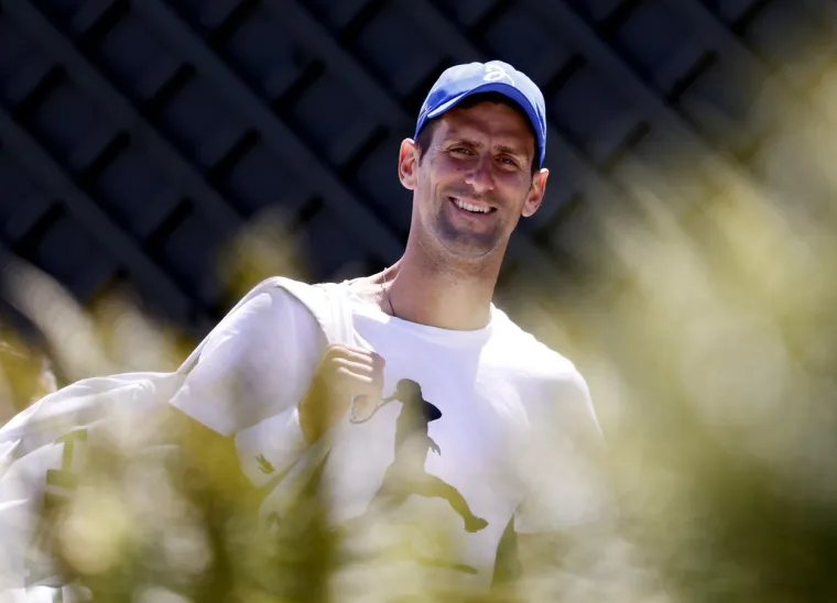 Nova senzacija trenirala s Noletom uoči finala Wimbledona: Kad su čuli da je Mili iz Splita tu s Đokovićem, odmah su nahrupili na teren