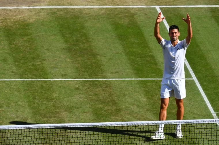 Nedodirljivi Nole! Pogledajte kako je Đoković proslavio novi trijumf na Wimbledonu