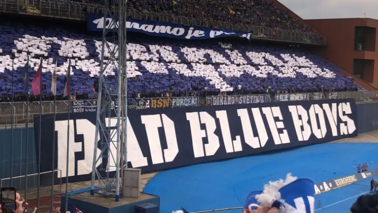 Koreografija Bad Blue Boysa povodom osvajanja naslova prvaka