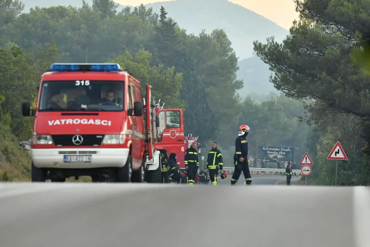 požar Vodice