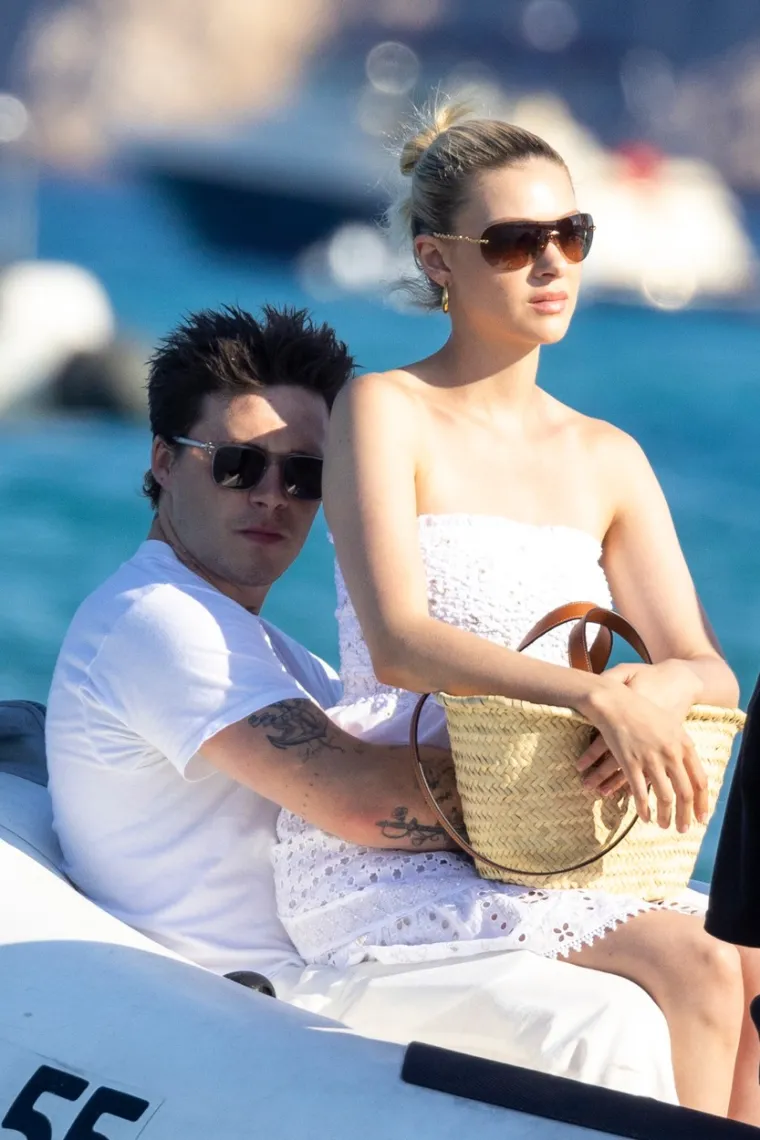 Brooklyn Beckham i Nicola Pelt