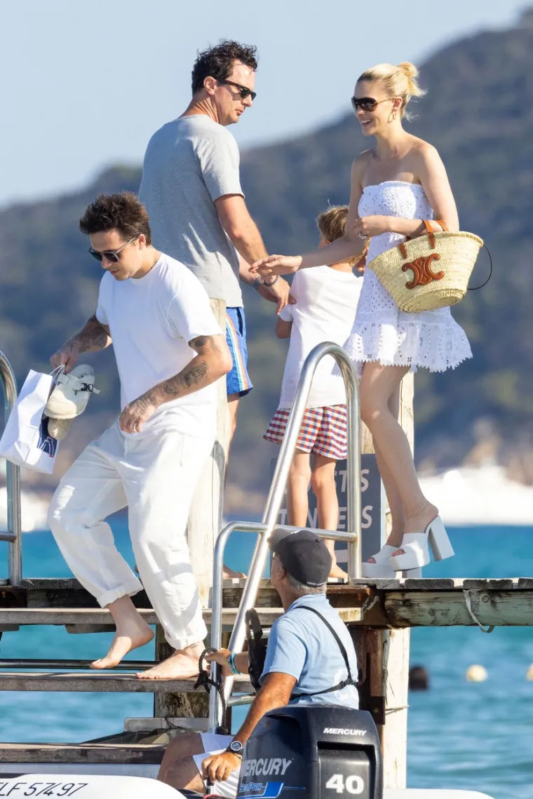 Brooklyn Beckham i Nicola Pelt