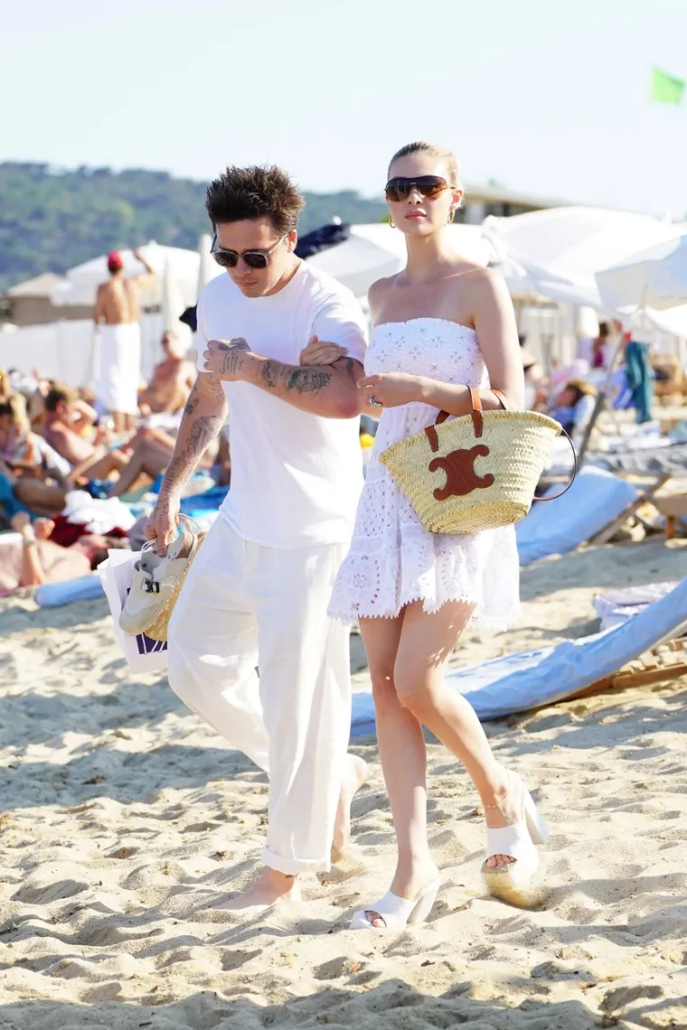 Brooklyn Beckham i Nicola Pelt