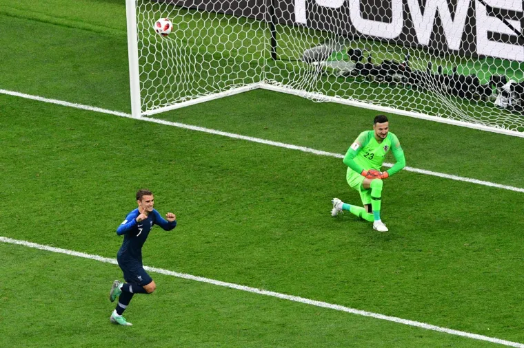 Finale svjetskog prvenstva 2018. godine između Hrvatske i Francuske