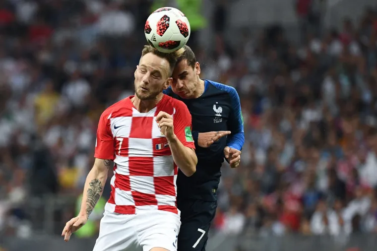 Finale svjetskog prvenstva 2018. godine između Hrvatske i Francuske