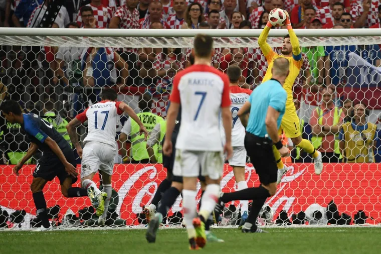 Finale svjetskog prvenstva 2018. godine između Hrvatske i Francuske