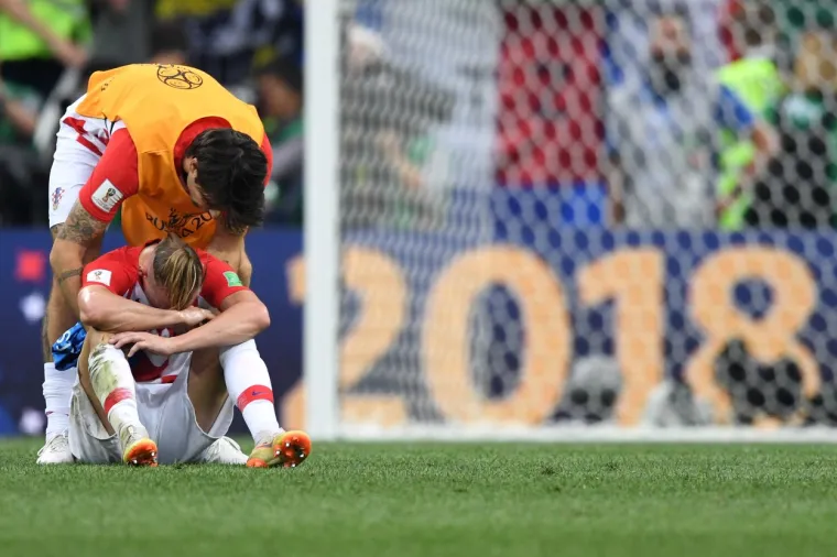 Finale svjetskog prvenstva 2018. godine između Hrvatske i Francuske