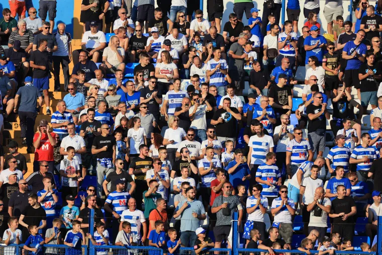 Osijek-Gorica 1:0, 3590 gledatelja