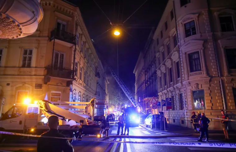 Požar su gasila 22 vatrogasca: Pogledajte strašne prizore iz samog centra Zagreba
