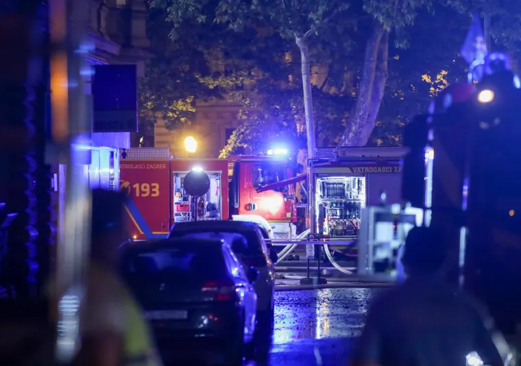 Požar su gasila 22 vatrogasca: Pogledajte strašne prizore iz samog centra Zagreba