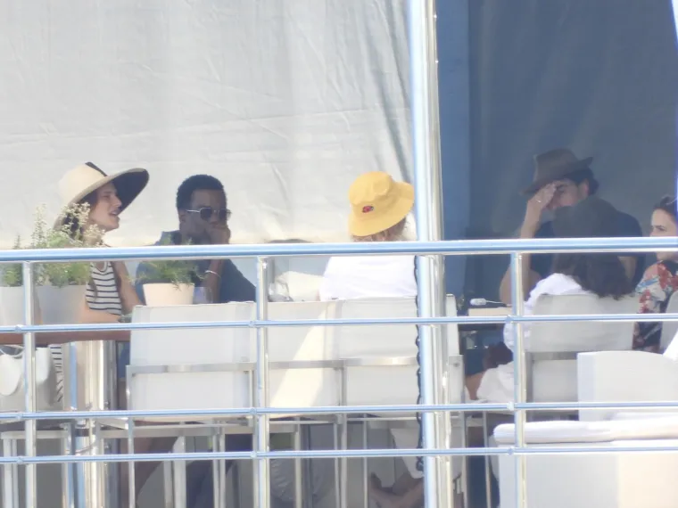 Chris Rock, Lake Bell, Sasha Baron Cohen, Laura Louie