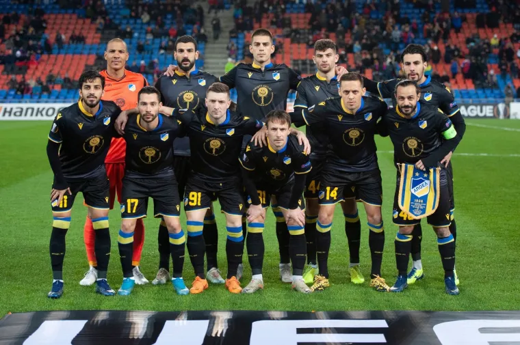 Apoel -14.38 (najskuplji igrač  Giorgi Kvilitaia 2m)