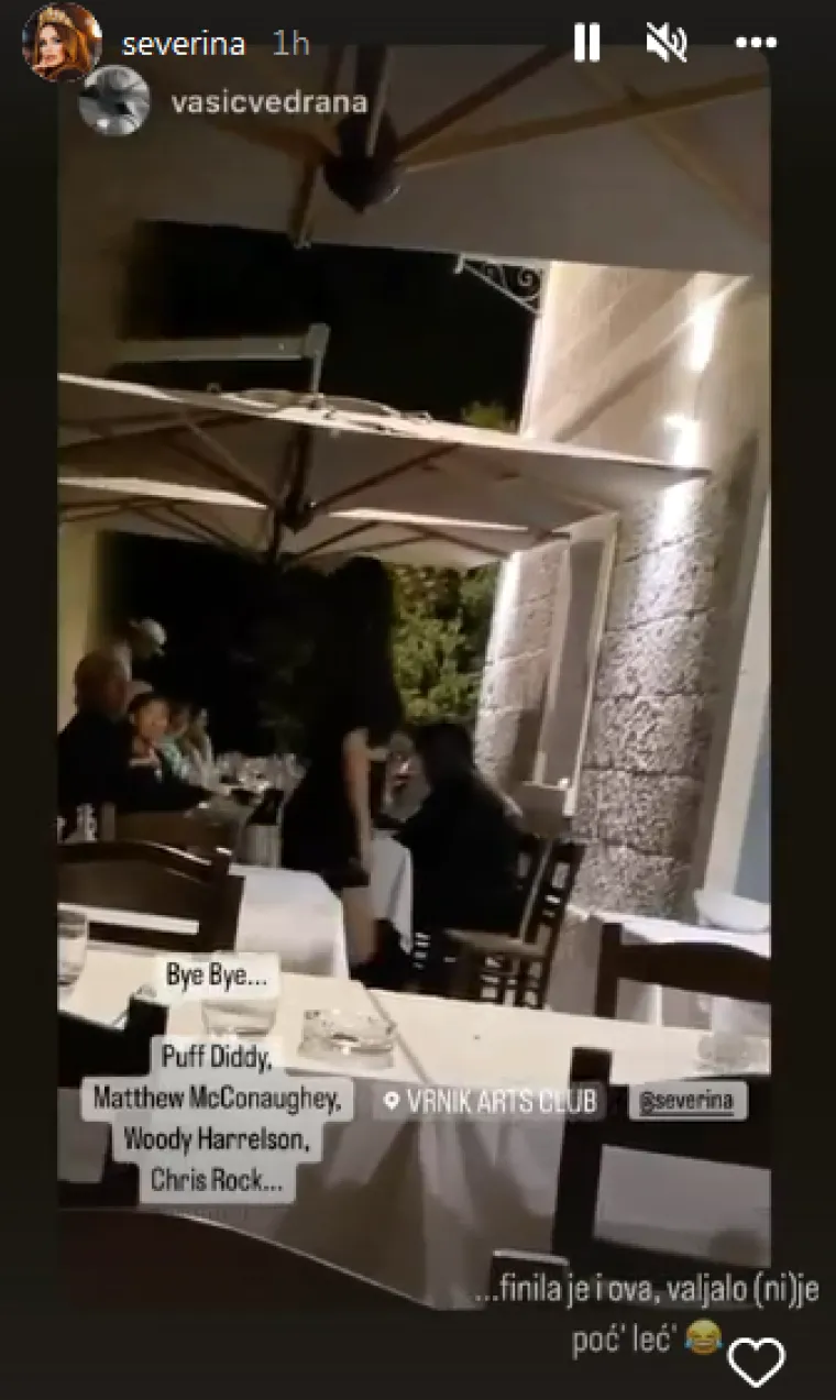 Severina je prošla pored holivudske ekipe i ležerno ih pozdravila, Diddy se odmah okrenuo i bacio pogled na našu Sevku...
