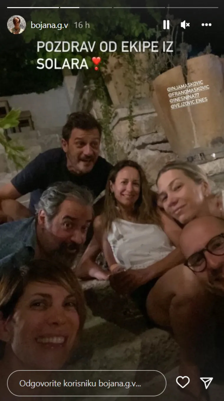 Bojana Gregorić Vejzović odmara na Pelje&scaron;cu.