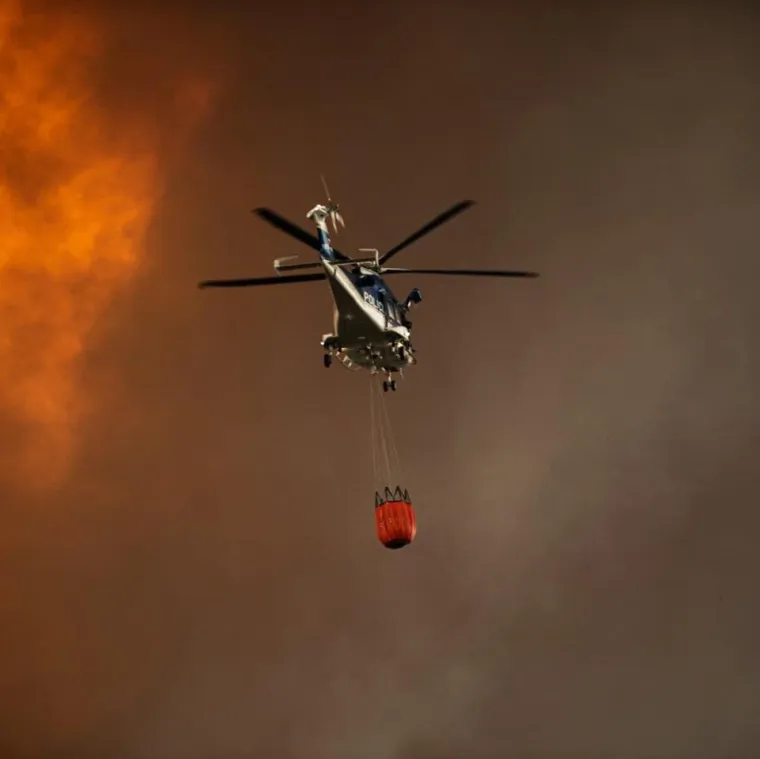 Slovenski vatrogasci objavili dramatične fotografije s požarišta: Vatrena stihija ne jenjava