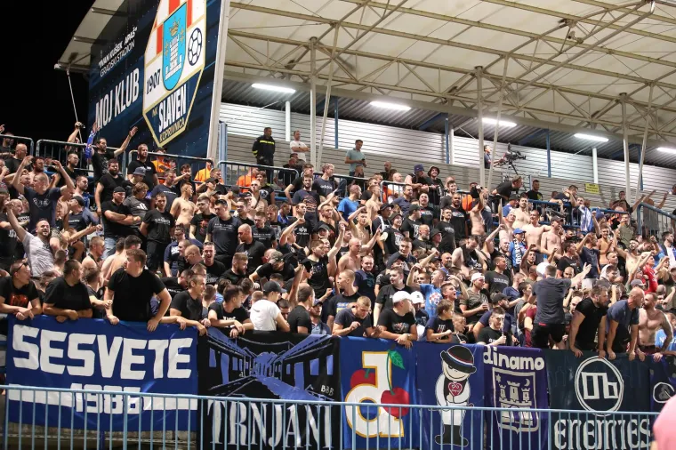 Jeziva slika snimljena na utakmici Dinama. Pogledajte s kakvom je zastrašujućom maskom došao BBB-ovac