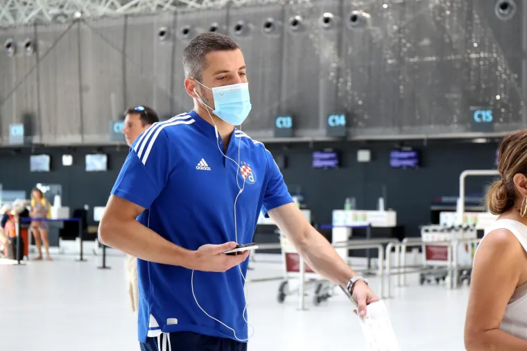 Dinamo otputovao u Skopje na uzvrat: Ozbiljna lica i puni fokus na prolaz u idući krug