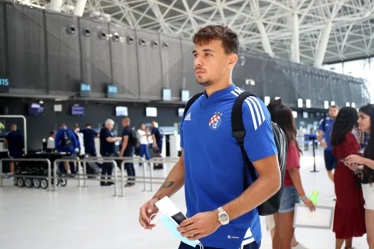 Dinamo otputovao u Skopje na uzvrat: Ozbiljna lica i puni fokus na prolaz u idući krug