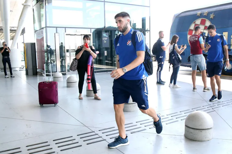 Dinamo otputovao u Skopje na uzvrat: Ozbiljna lica i puni fokus na prolaz u idući krug