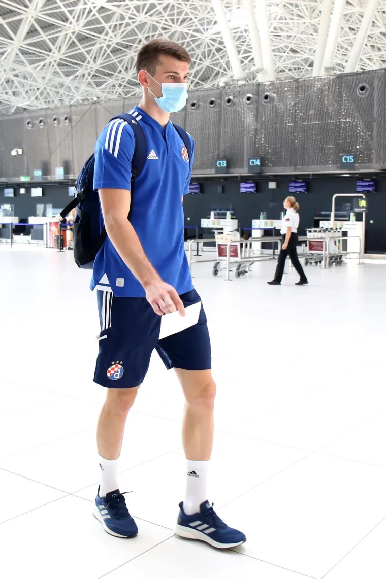 Dinamo otputovao u Skopje na uzvrat: Ozbiljna lica i puni fokus na prolaz u idući krug