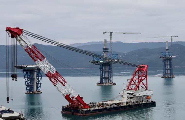 Lopata po lopata... Pogledajte kako je tekla gradnja velebnog mosta koji je spojio Hrvatsku