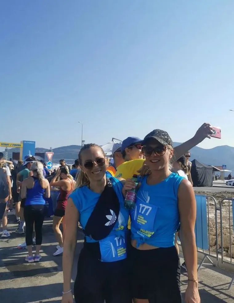 Neda Parmać protrčala Pelješkim mostom: Sretna pozirala s medaljom
