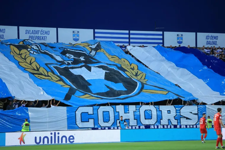 Pogledajte kakvu je krasnu koreografiju digla Kohorta utakmici na Gradskom vrtu