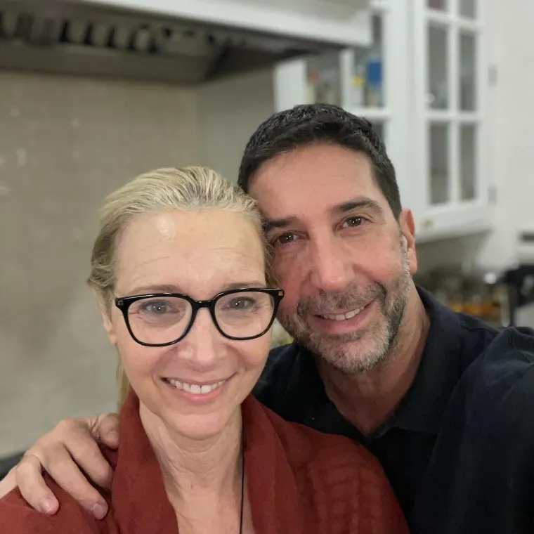 Lisa Kudrow i David Schwimmer, daleko od crvenih tepiha.