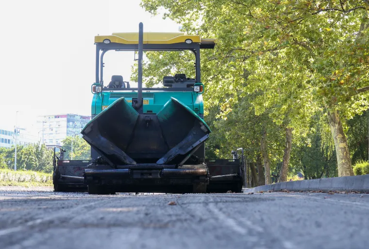 Radovi na sjevernom kolniku Ulice grada Vukovara od Heinzelove do Budmanijeve ulice - 21.7.2022.