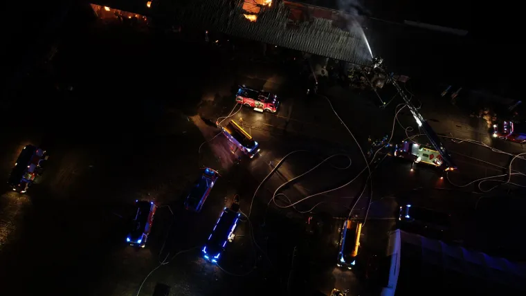 Požar na Žitnjaku snimao i dron! Pogledajte prizore vatrene stihije iz zraka