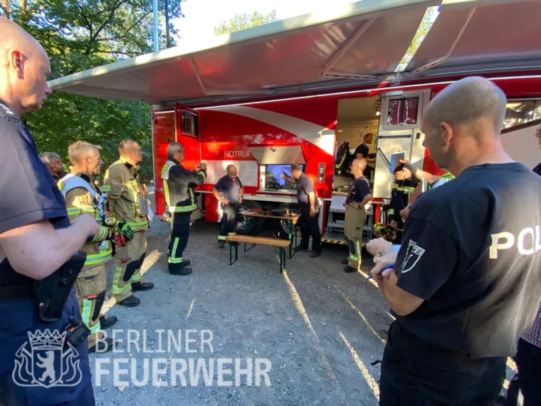 Požar i eksplozije u Grunewaldu kod Berlina