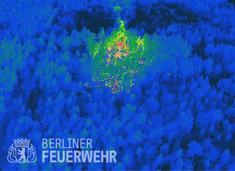 Požar i eksplozije u Grunewaldu kod Berlina