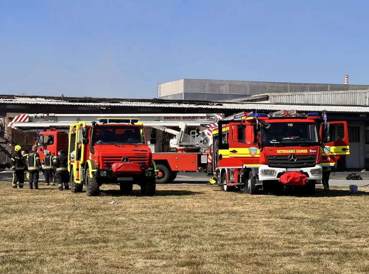 Fotografije otkrivaju kakvu je pusto&scaron; ostavio požar u Zagrebu: 'Temperature su bile iznad 1000 stupnjeva, topio se i beton'
